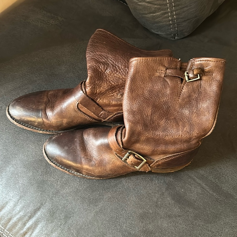 Vintage Shoe Company, Veronica, Brown, Short, Womens’ Boots, Size 9 M